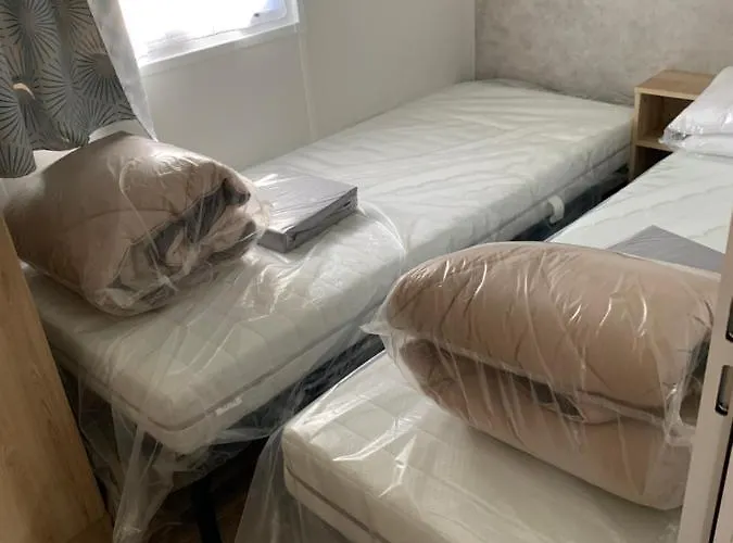 Le Refuge Aquatique: Mobil-home Confort En 4 étoiles Campsite Lege-Cap-Ferret