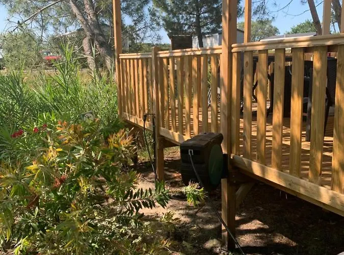 Le Refuge Aquatique: Mobil-home Confort En 4 étoiles Campsite Lege-Cap-Ferret