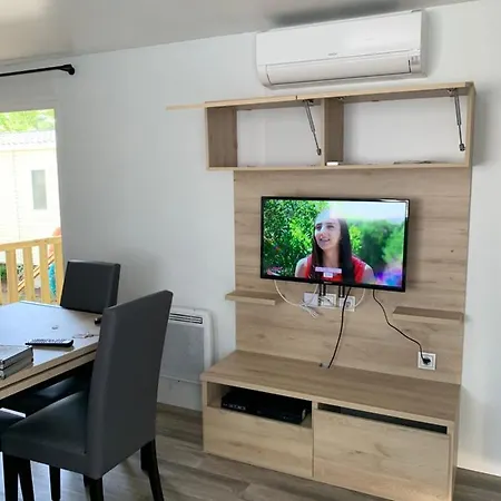 Le Refuge Aquatique: Mobil-home Confort En 4 étoiles Campsite Lege-Cap-Ferret