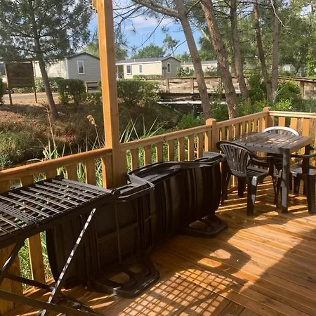 Campsite Le Refuge Aquatique: Mobil-home Confort En 4 étoiles